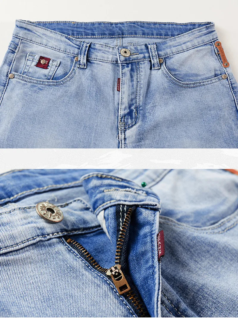 Ensemble en jeans Denim Micro-stretch Printemps/Automne