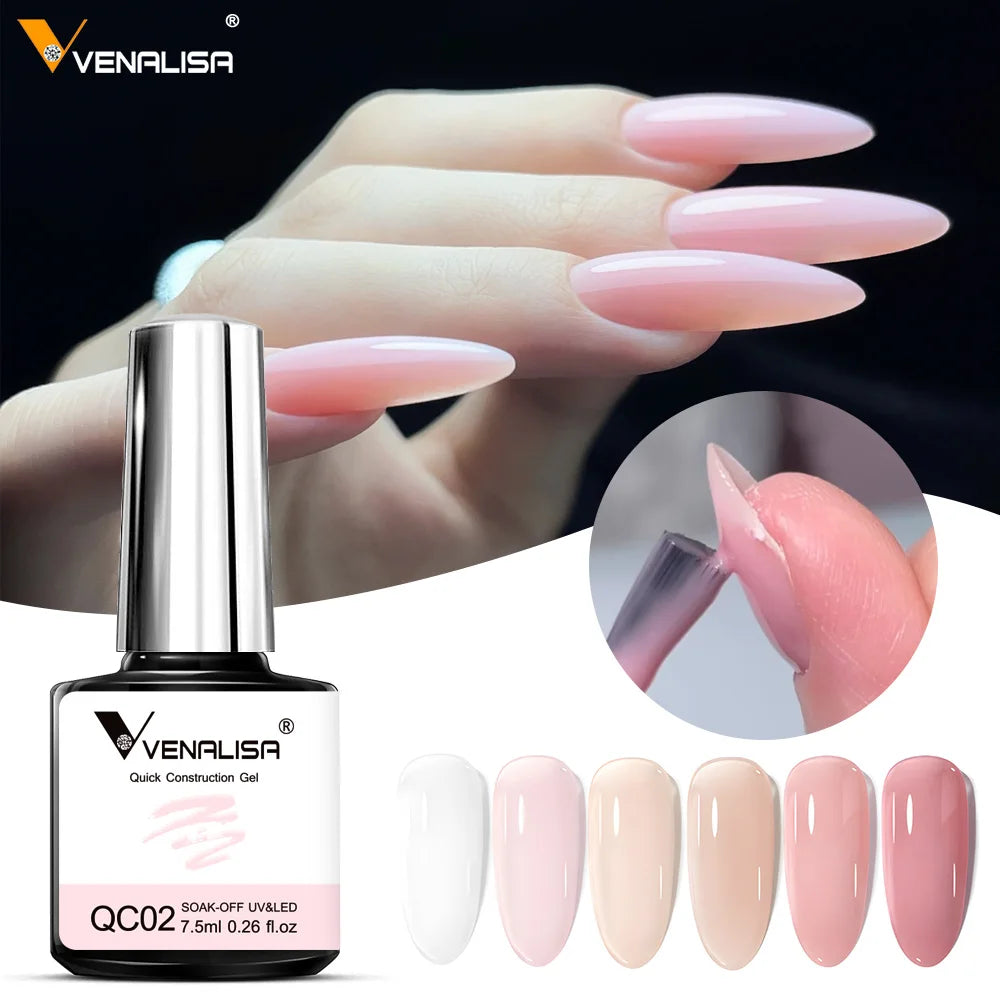 Kit de vernis à ongles en gel 6 couleurs