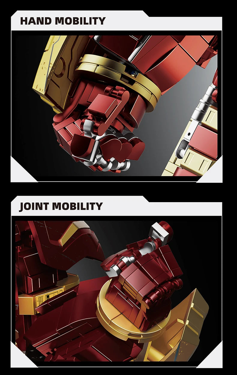 Superheroes MOC Building Blocks 2600+Pcs Marvel Iron Man Bricks Set Room Ornament DIY Toys Christmas Gifts for Kids Boys Adult