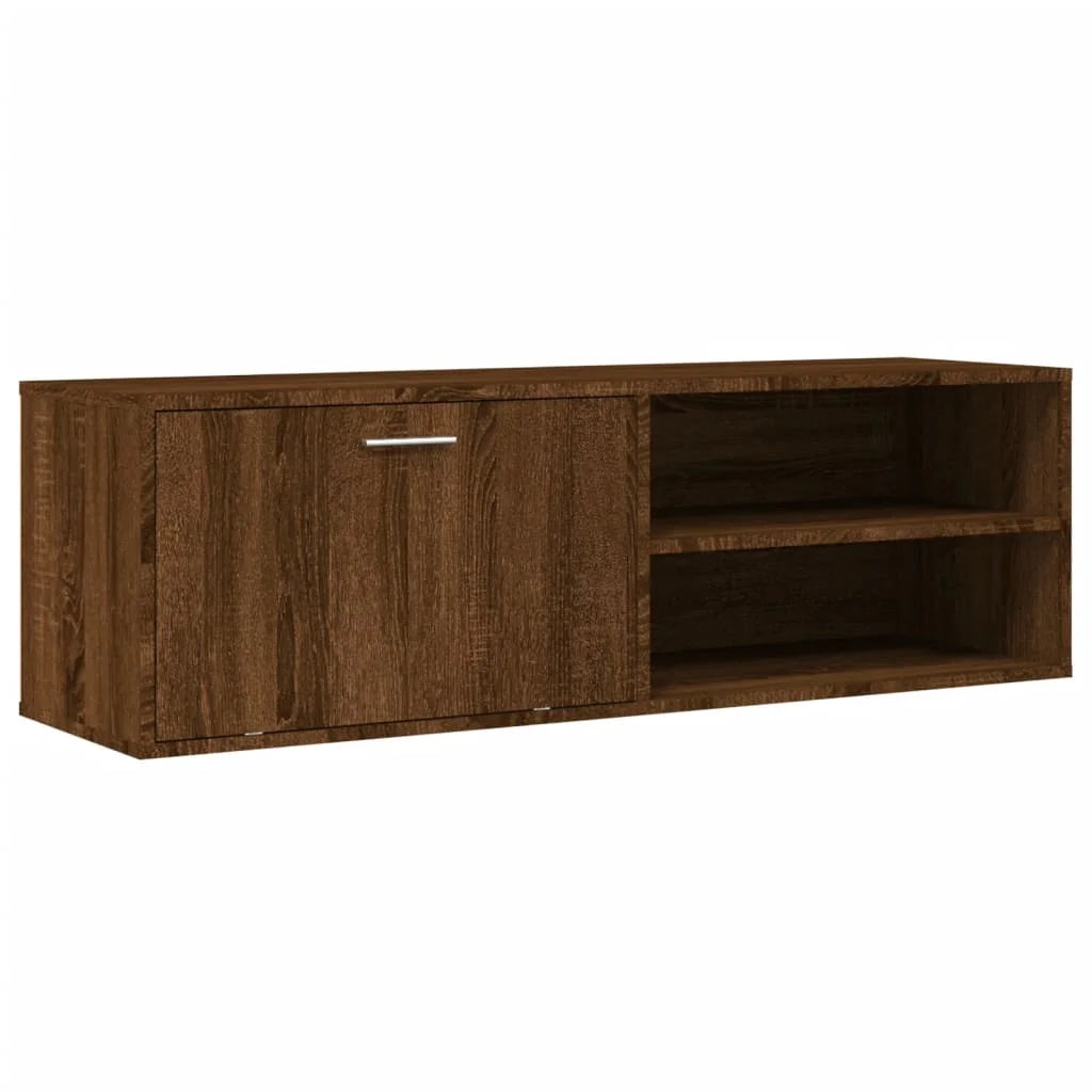 TV Stand Oak Brown 120x34x37 cm Plywood modern luxury, simple style, Interior decoration,living room,home decor,monitor stand