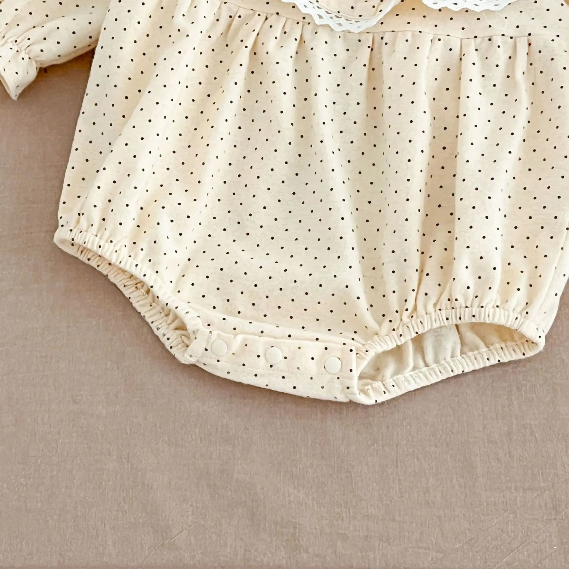 Christmas Infant Baby Girl Romper Autumn Winter Newborn Baby Girl Children Clothes Red Plaid Lapel Long Sleeved Newborn Romper