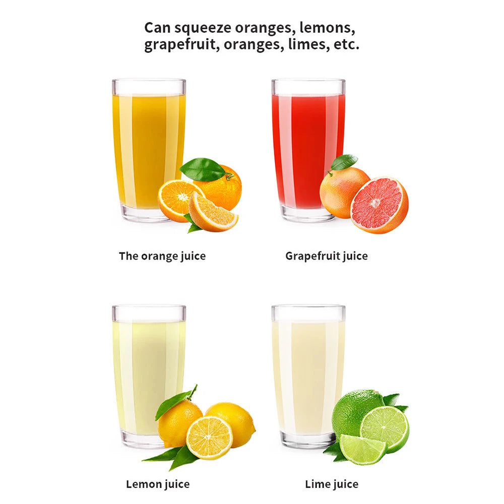 110V 220V Electric Juicer Portable Blender Stainless Steel Hand Press Squeezer 400ML Fruit Mixer Machine Kitchen Juice Maker 믹서기