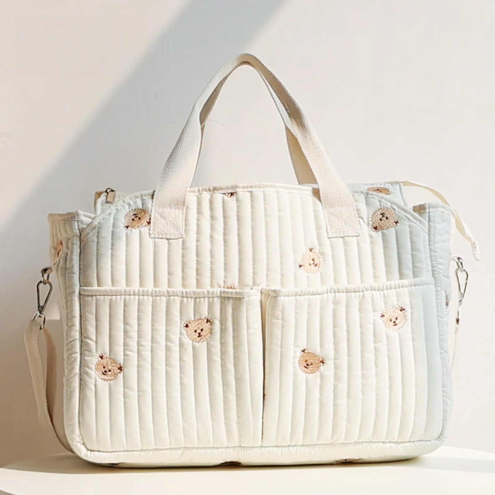 Baby Diaper Bag Large Capacity Baby Outing Portable Handbag Storage Diaper Bag Multi-functional Messenger Mommy Bags