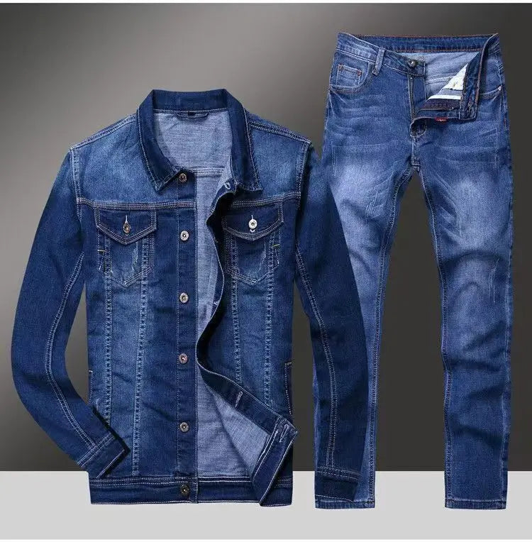 Ensemble denim en jeans 2 pièces Printemps/Automne