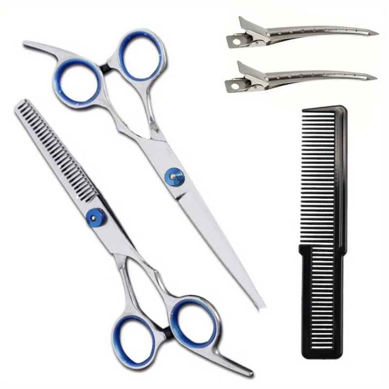 2/3/4/5pcs Ensemble coupe de cheveux