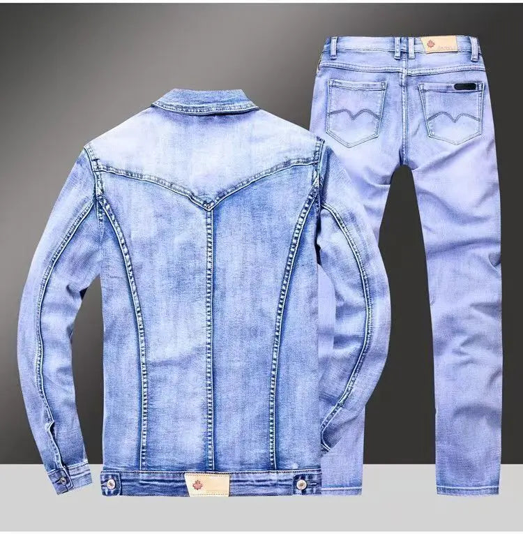 Ensemble denim en jeans 2 pièces Printemps/Automne