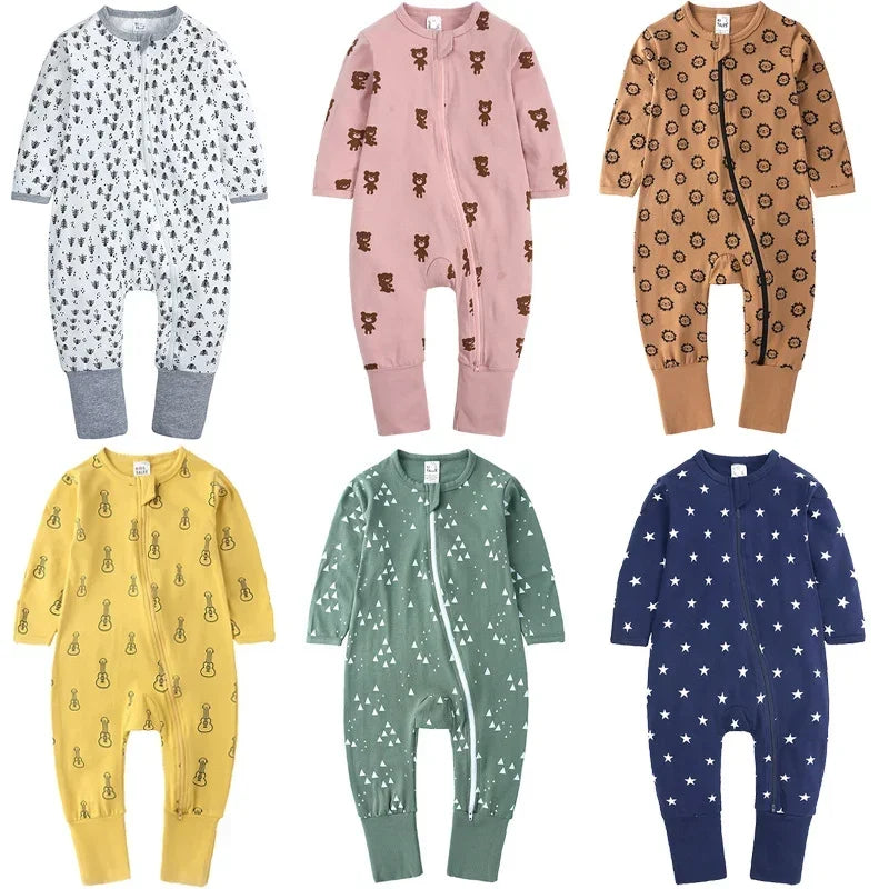 Baby Onesie Jumpsuit Infant Girl Body Suit Boy One-piece Rompers 3 To 12 24 Months Overalls For Kids Pajama Costume 1 Year Tops