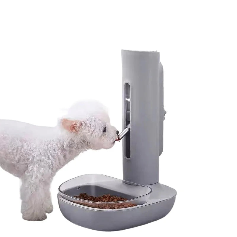 وعاء شرب أوتوماتيكي للحيوانات الأليفة، وعاء طعام للكلاب، زجاجات مياه، وحدة تغذية عالمية للقطط والجراء، موزع قابل للرفع، حامل طعام للحيوانات الصغيرة