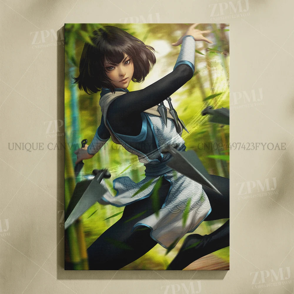 Marvel Comics Female Characters Canvas Pictures Home Decoration Paintings Poster HD Prints Wall Art The Avengers Room Frameless