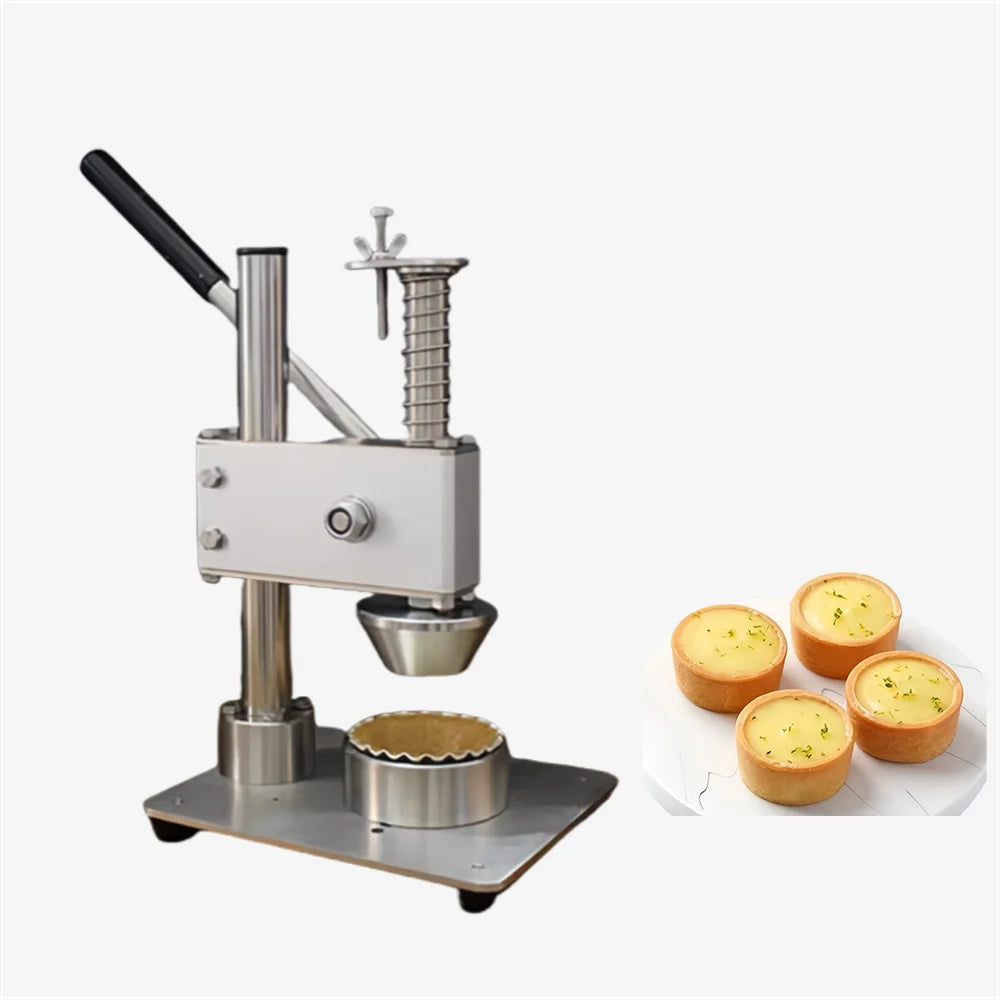 Stainless Steel Non-Stick Cupcake Mold Multiple Size Baking Mould Pastry Tool Commercial Manual Egg Tart Shape Machine