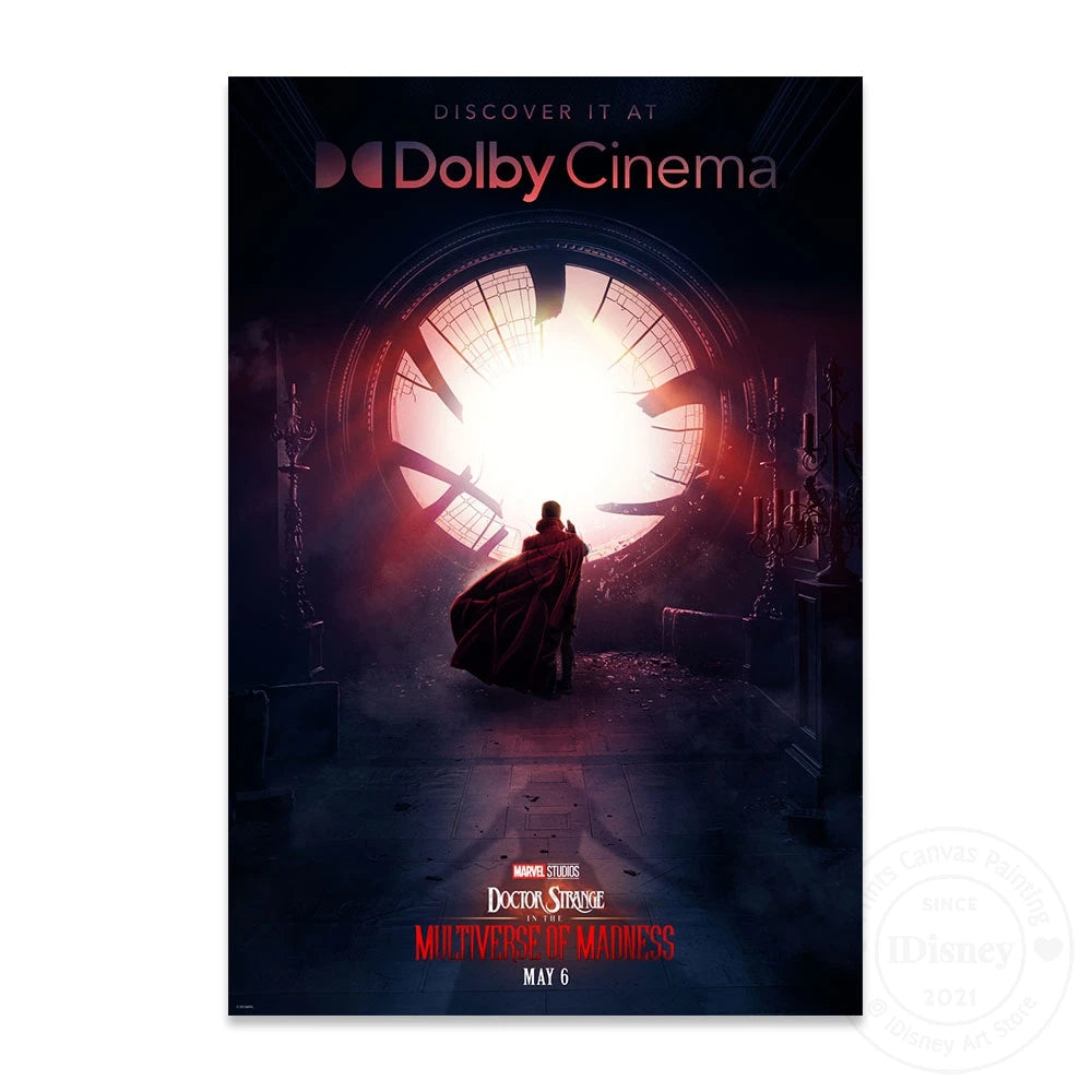 Marvel Marvel Doctor Strange In The Multiverse Of Madness New Movies Poster Films Print Canvas Paintings Room Home Decor