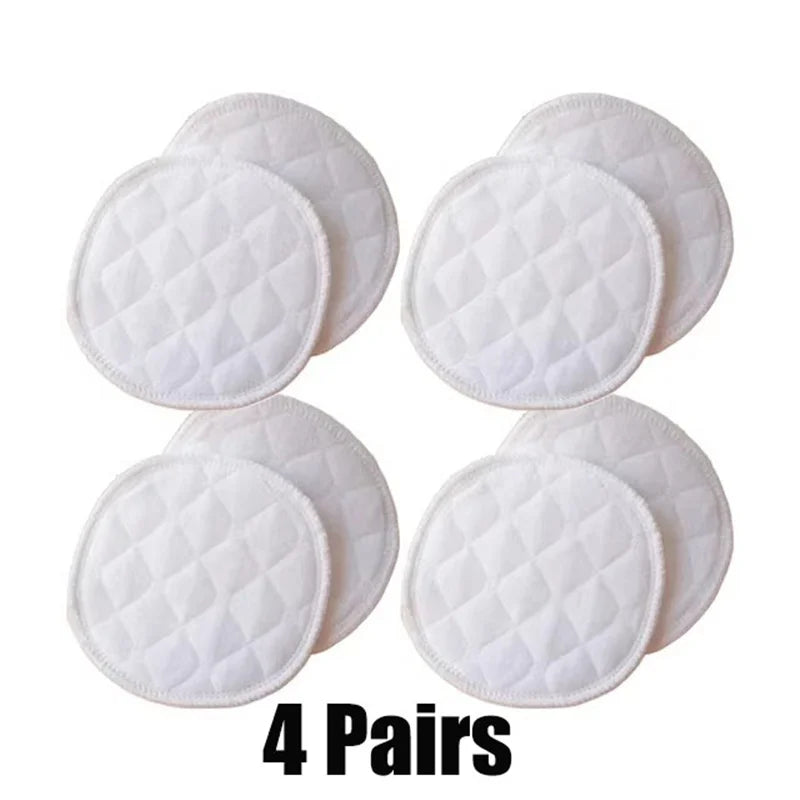 Thicken 6 Layers Nursing Breast Pads Organic Washable Nipple Pads For Breastfeeding Reusable Absorbent Postpartum Essentials