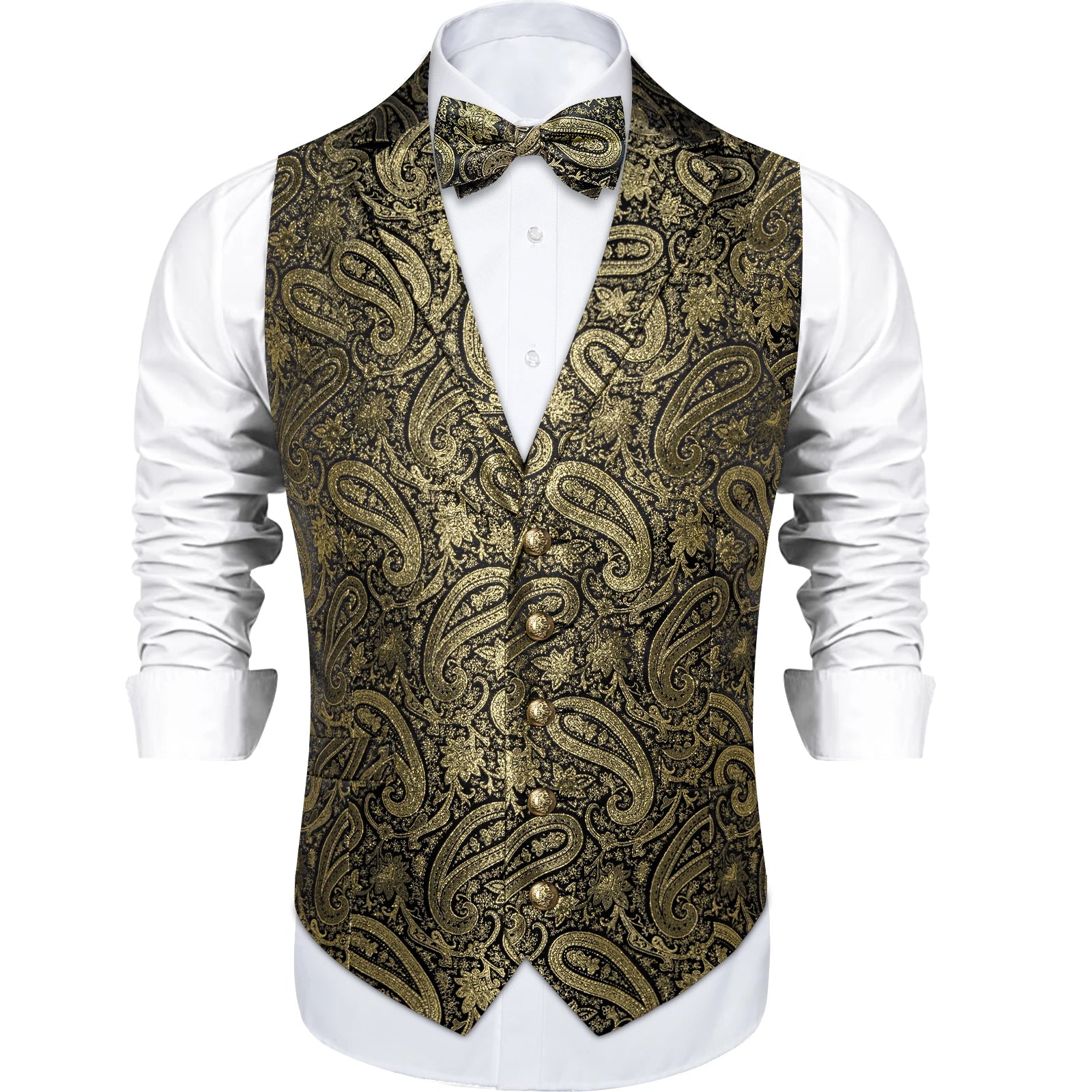 Boléro de costume bleu royal avec nœud papillon