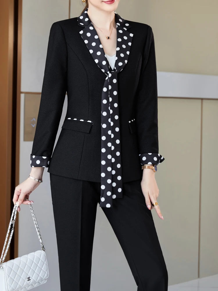 Ensemble 2 pièces veste et pantalon élégant