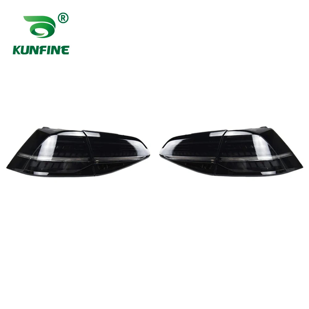 Pair Of Car Tail Light Assembly For Volkswagen VW Golf 7 mk7 Golf 7.5 mk7.5 2013 2014 - 2020 LED Brake Flowing Water Flicker