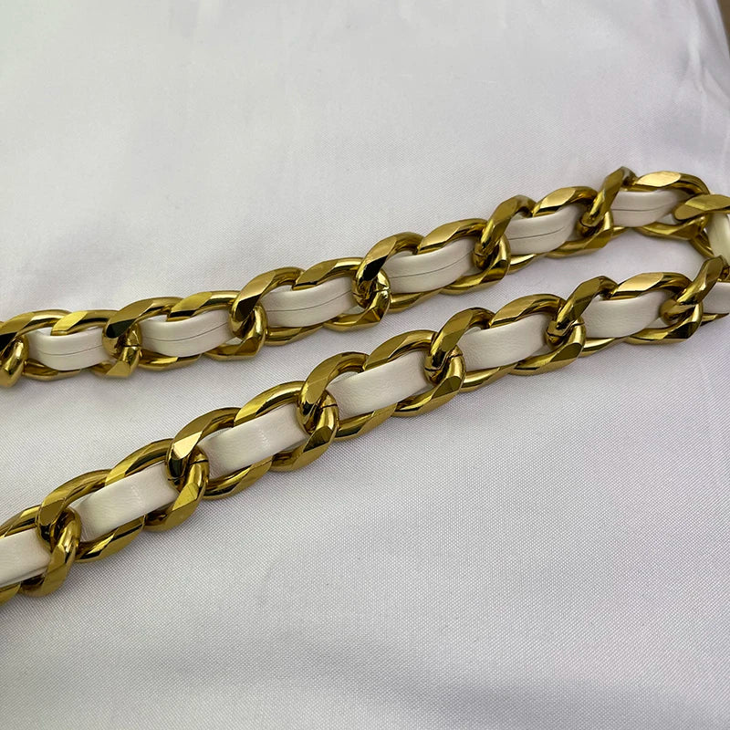 Luxury Messenger Bag For Ladies, Genuine Leather Shoulder Handbag Famous Designer Elegant Classic Women Style