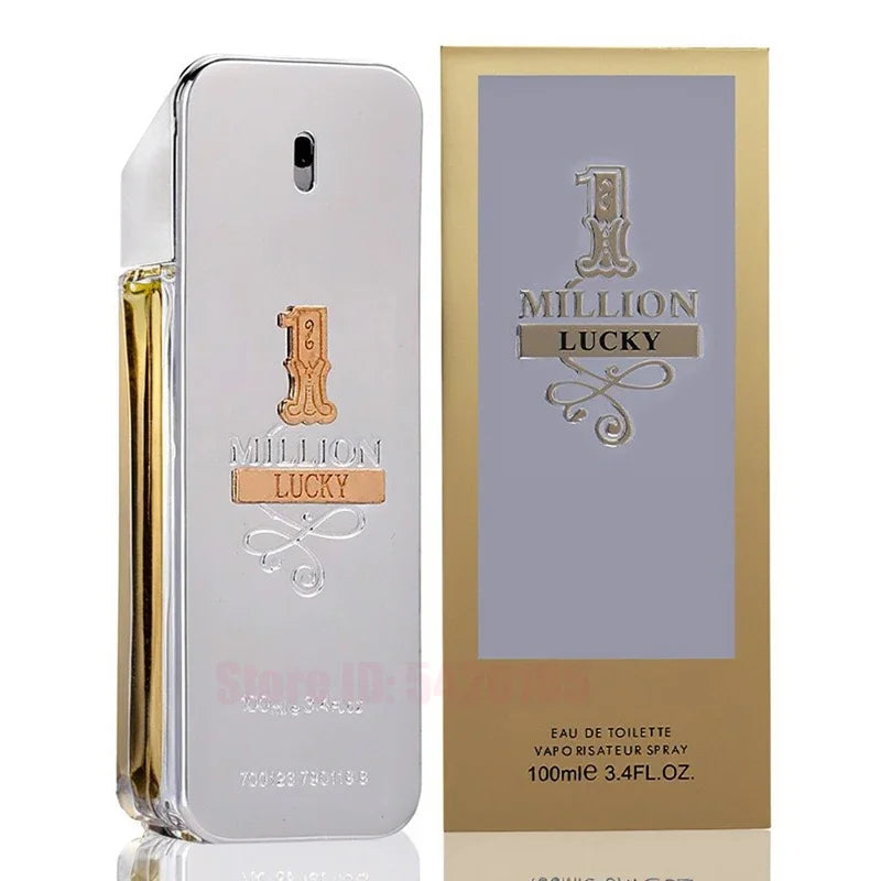 100ML Paco Rabanne 1 millones de Parfum Spray corporal de masculinidad madura para hombres Eau De Toilette Spray Perfume para ho