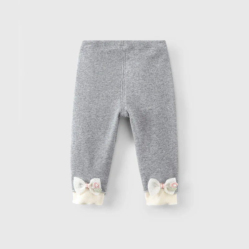 1 Piece Baby Pants New Spring and Autumn Baby Girls' Outdoor Casual Versatile Sweet Leggings