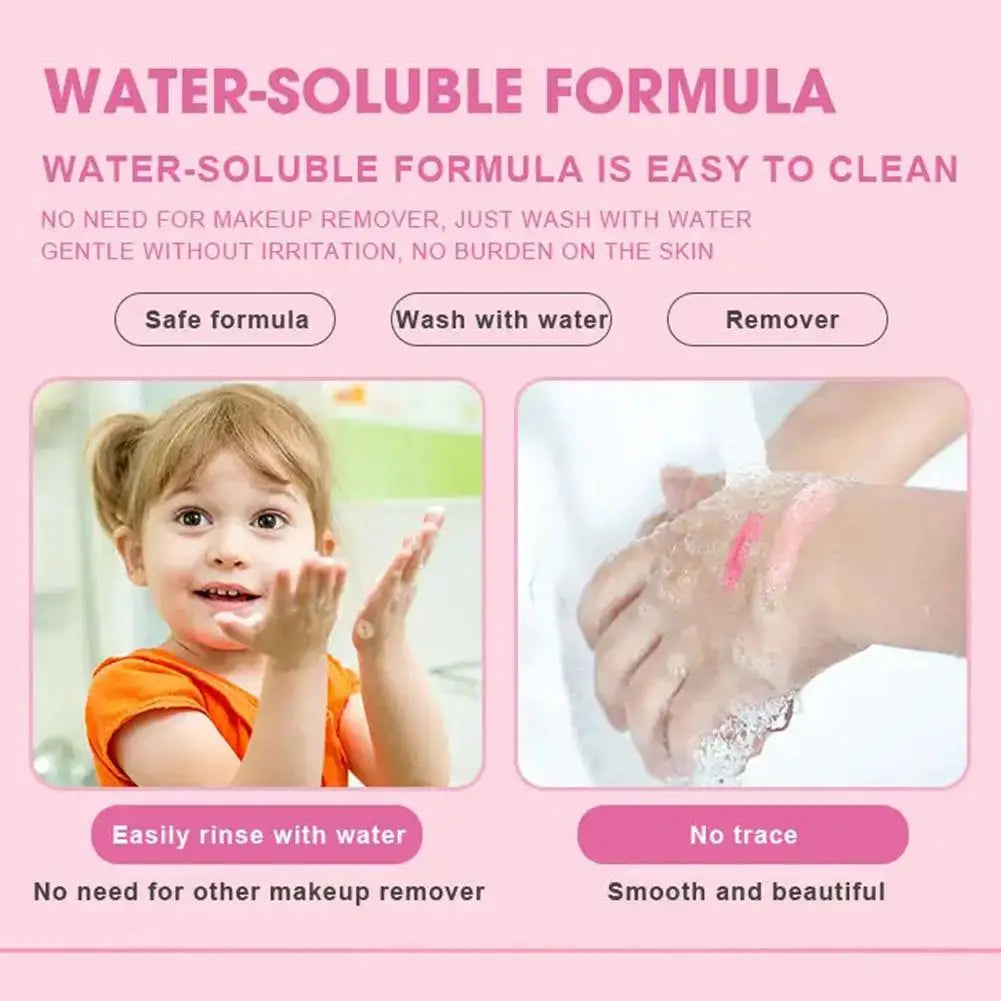 Kit de maquillage pour fille lavable