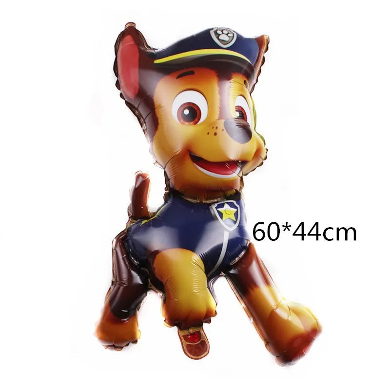 PAW Patrol Birthday Decor Foil Balloon Paw Patrol Party Supplies Toys Children Birthday Party Decoration Supplies Baby Shower