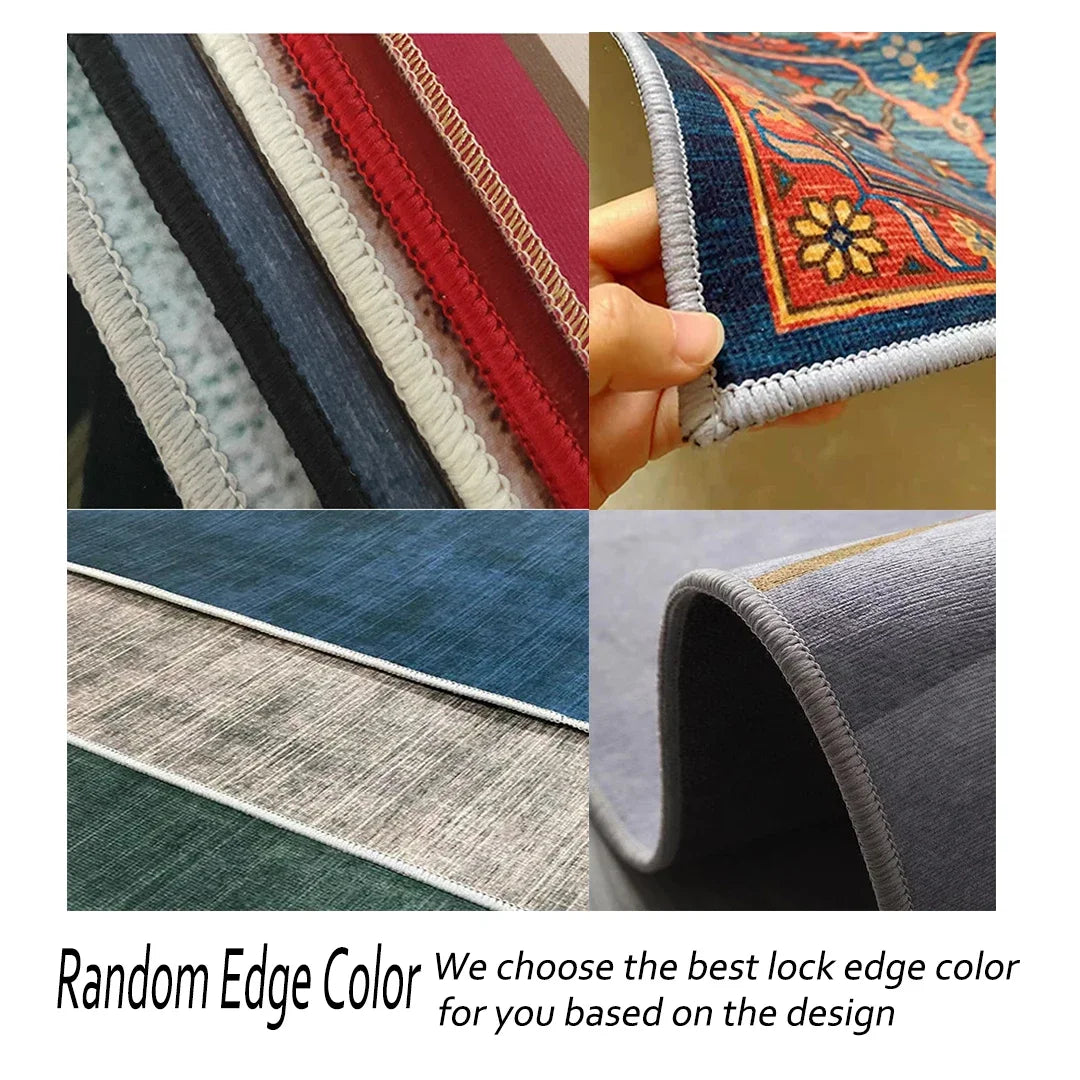 Modern Style Living Room Decoration Carpet Bohemia Rugs for Bedroom Home Decor Anti-Slip Homestay Lounge Floor Mat dining room