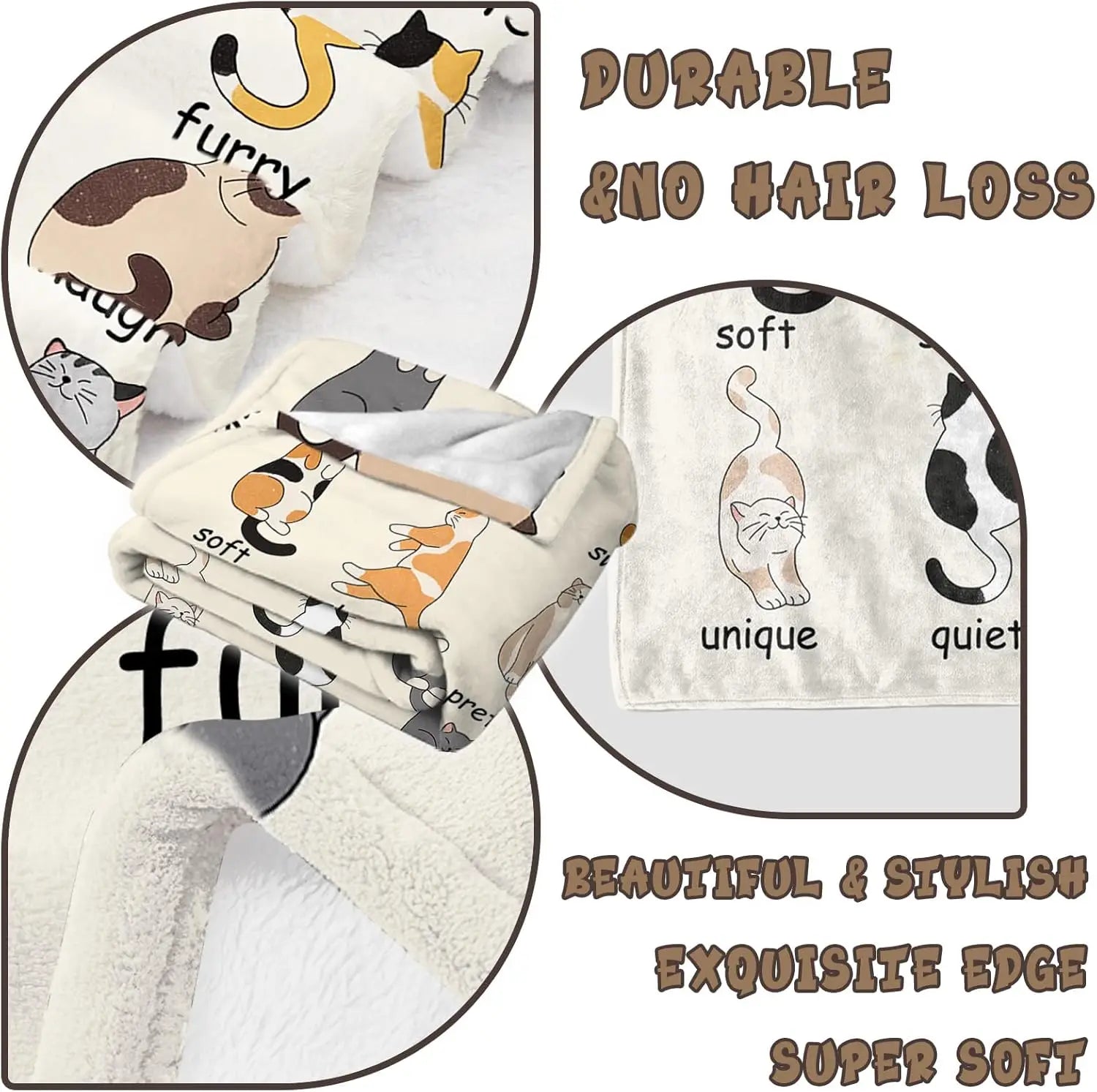 VIKAMA Cute Dachshund Blanket, Soft And Skin-Friendly Flannel Cartoon Printed Blanket, Sofa, Bedroom, Dormitory, Nap Blanket