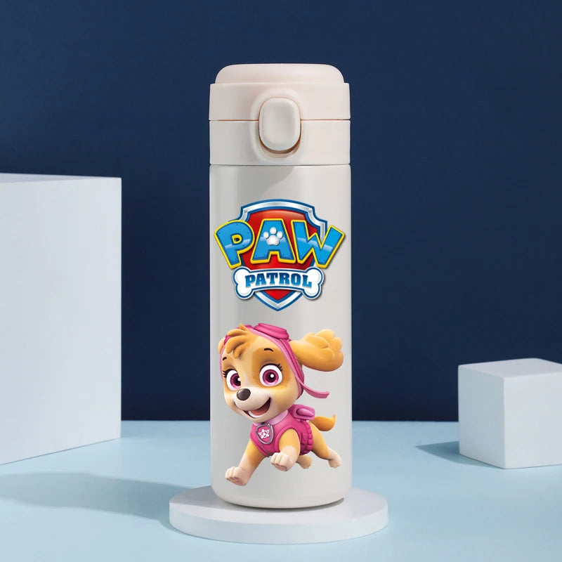 PAW Patrol 420 ML Thermos Mug Anime Kawaii Cartoon 304 Stainless Steel Portable Water Cup Travel Water Bottle Cups Kids Gifts