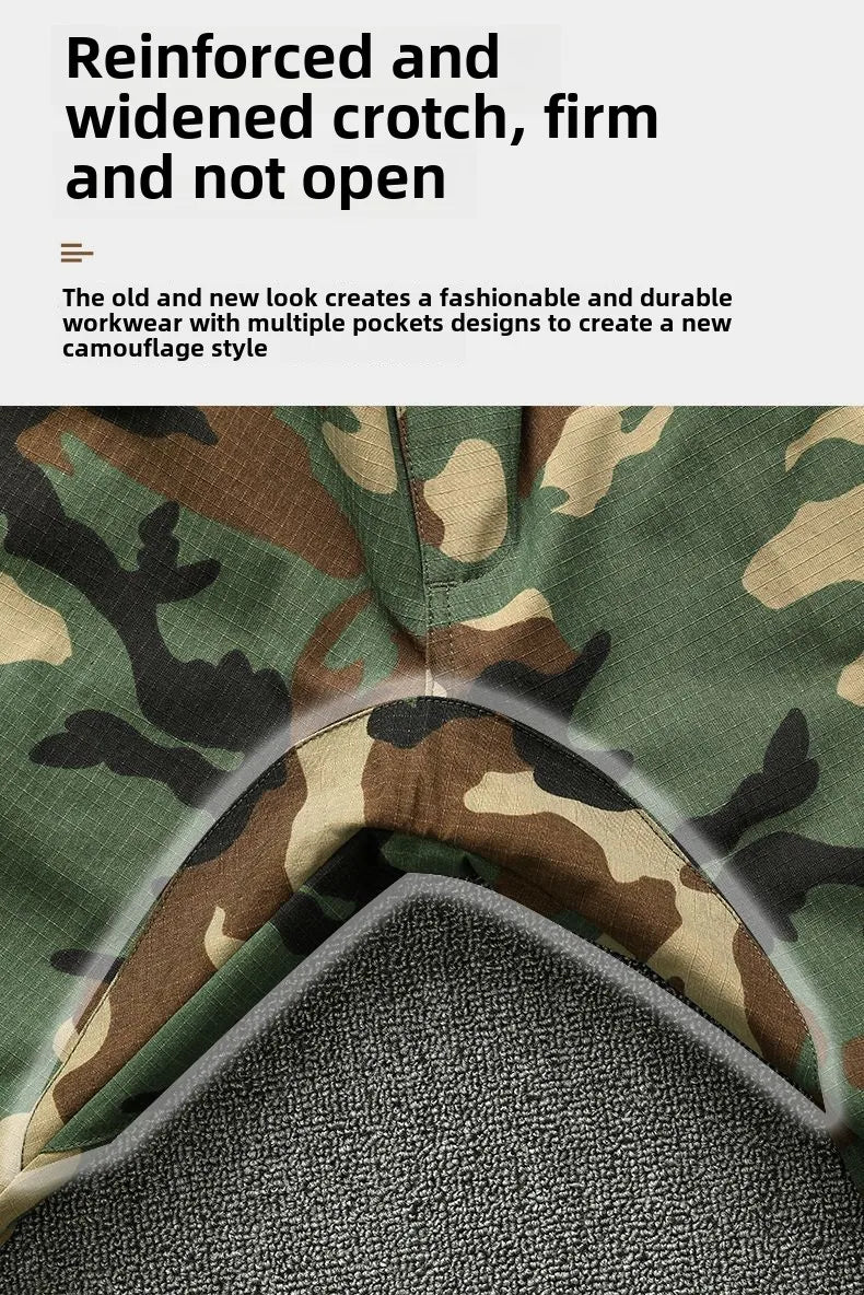 Ensemble de Travail Extérieur uniforme respirant  Camouflage Printemps