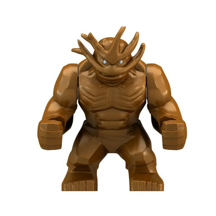 Hot Marvel movie Avengers DIY superhero 3D model character set building block assembly toy children's birthday gift boy girl