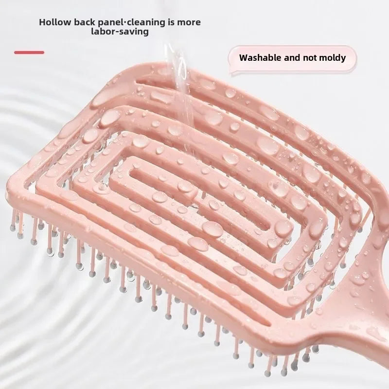 Hair Scalp Massage Comb Hair Brush Anti-static Wet Dry Curly Detangler Hairbrush Salon Hair Styling Tool for Women Men New