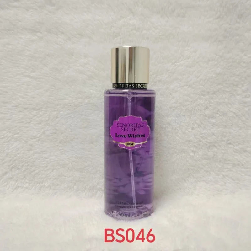 Parfum de fruits à fleurs thaïlandaises Parfum à la vanille pour femmes Parfum de rendez-vous longue durée Good Girl Parfume Body Spray Floral Mist 250ml