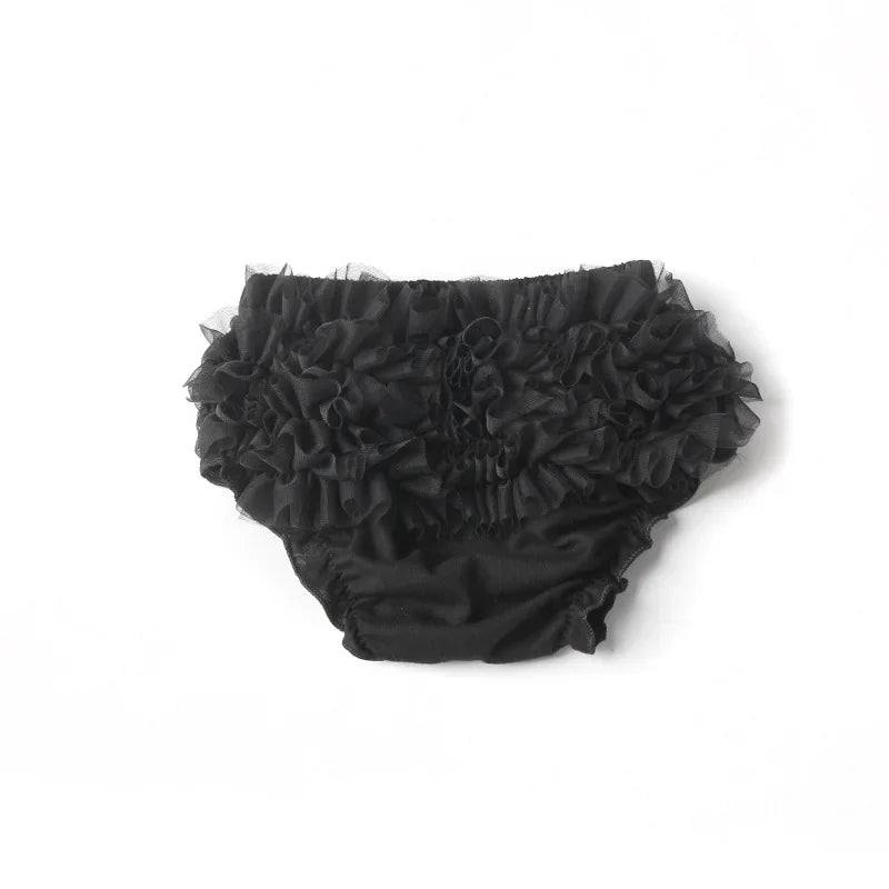 New Summer Shorts for Baby Girl Solid Color White Pink Yellow Grey Red Underpants Mesh Elastic Waist Children's Clothing E1200