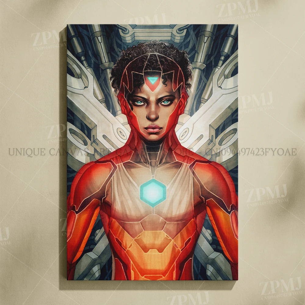 Marvel Comics Female Characters Canvas Pictures Home Decoration Paintings Poster HD Prints Wall Art The Avengers Room Frameless