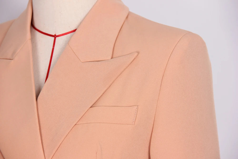 Suit Skirt Spring And Autumn New Temperament Ladies High-quality Waist And High Goddess Professional Suit Dress Jacket Female