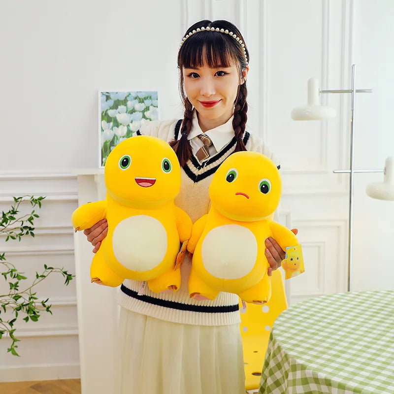 Kawaii Anime Cartoon Little Milk Dragon Doll Cute Dinosaur Stuffed Plush Toy Cute Doll Giving Girls Sleeping Pillow Gift