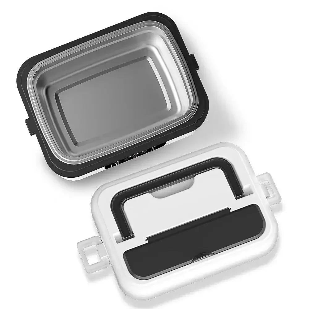 Boîte à déjeuner Portable sans fil, boîte à Bento chauffante sans eau, boîte à déjeuner isolée de grande capacité pour voyage/bureau, écran LCD, 2025