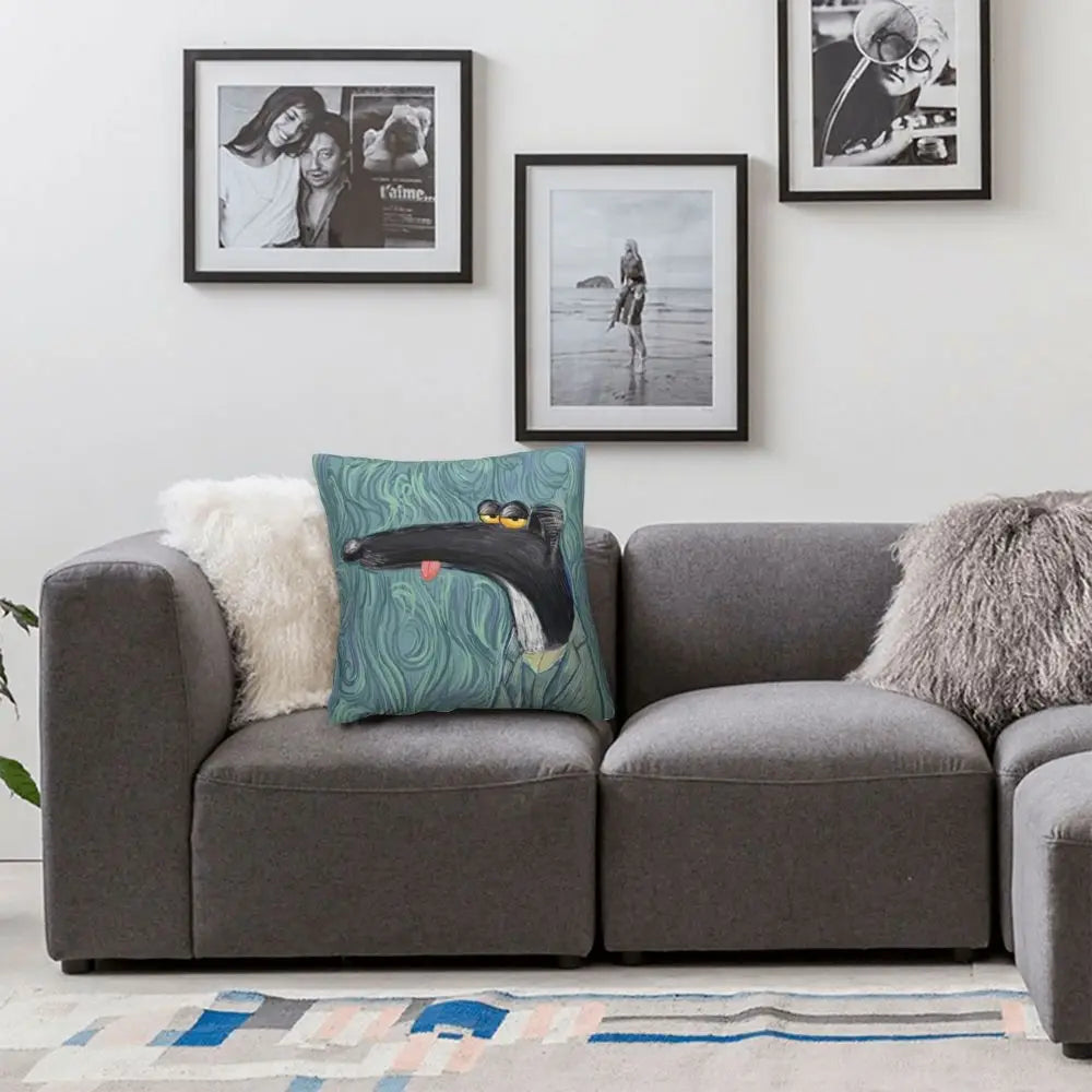 Custom Cute Whippet Greyhound Pillow Case Decor Home Hound Dog Luxury Cushion Cover Car Pillowcase