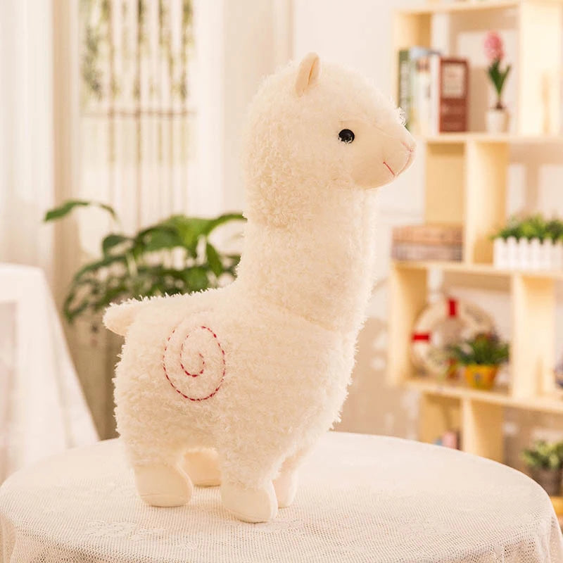 28CM Kawaii PlushAlpacasso Toys Fashion Animal Soft Stuffed Dolls Lovely Alpaca Pillows Birthday Xmas Gift for Child Girls