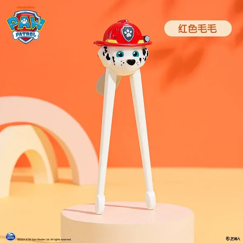 Paw Patrol Kid Chopsticks Chase Skye Cute Cartoon Good Quality Training Chopsticks Toddlers Spoon Fork Tableware Boys Girls Gift