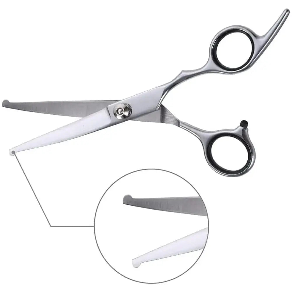 1PC Up Curved Pet Grooming Scissors Right And Left Hand Dog Grooming Hair Shears Professional Hairdressing Scissors