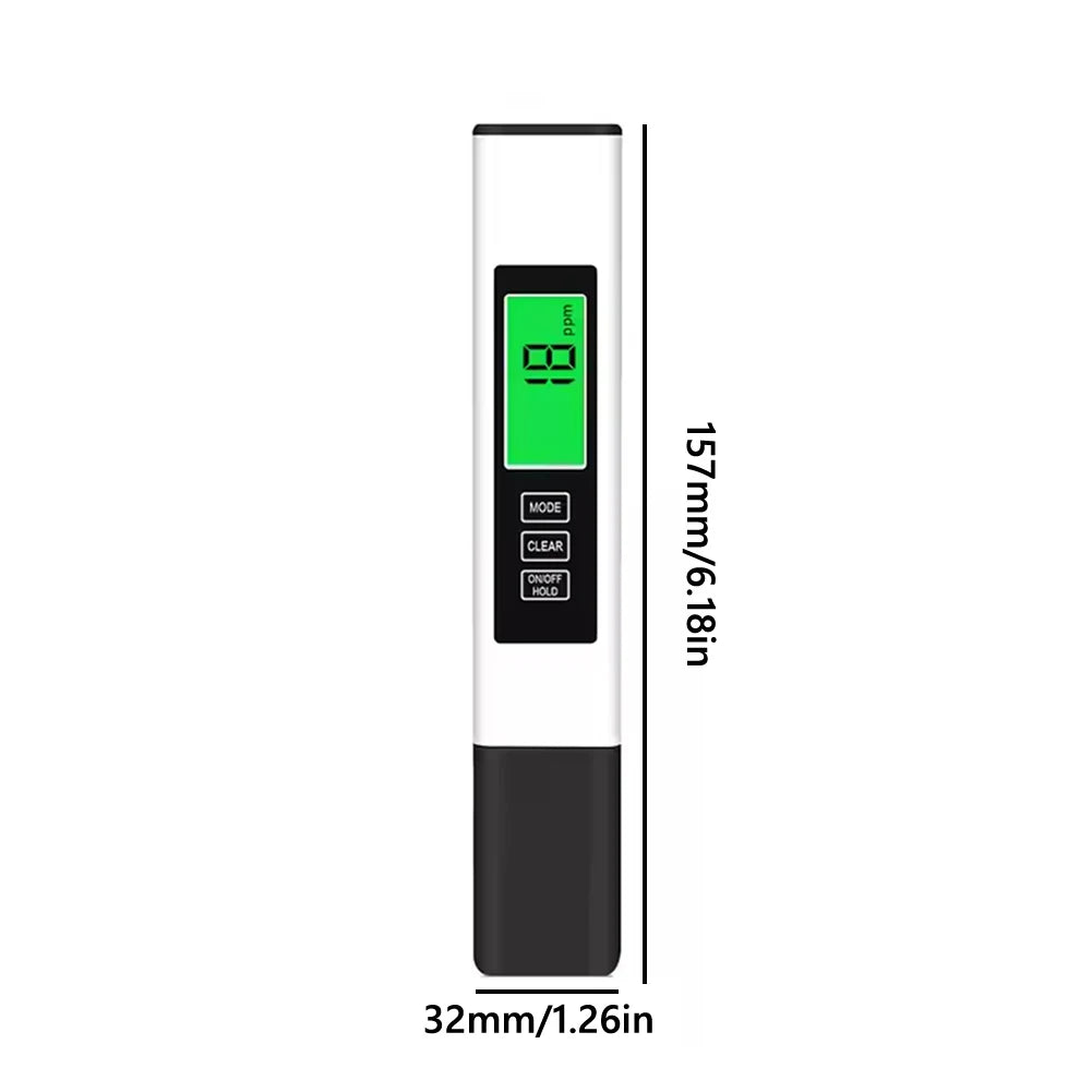 4 in 1 Digital Water Quality Tester TDS Meter EC Meter & Temperature Meter for Drinking Water Hydroponics Aquarium Swimming Pool