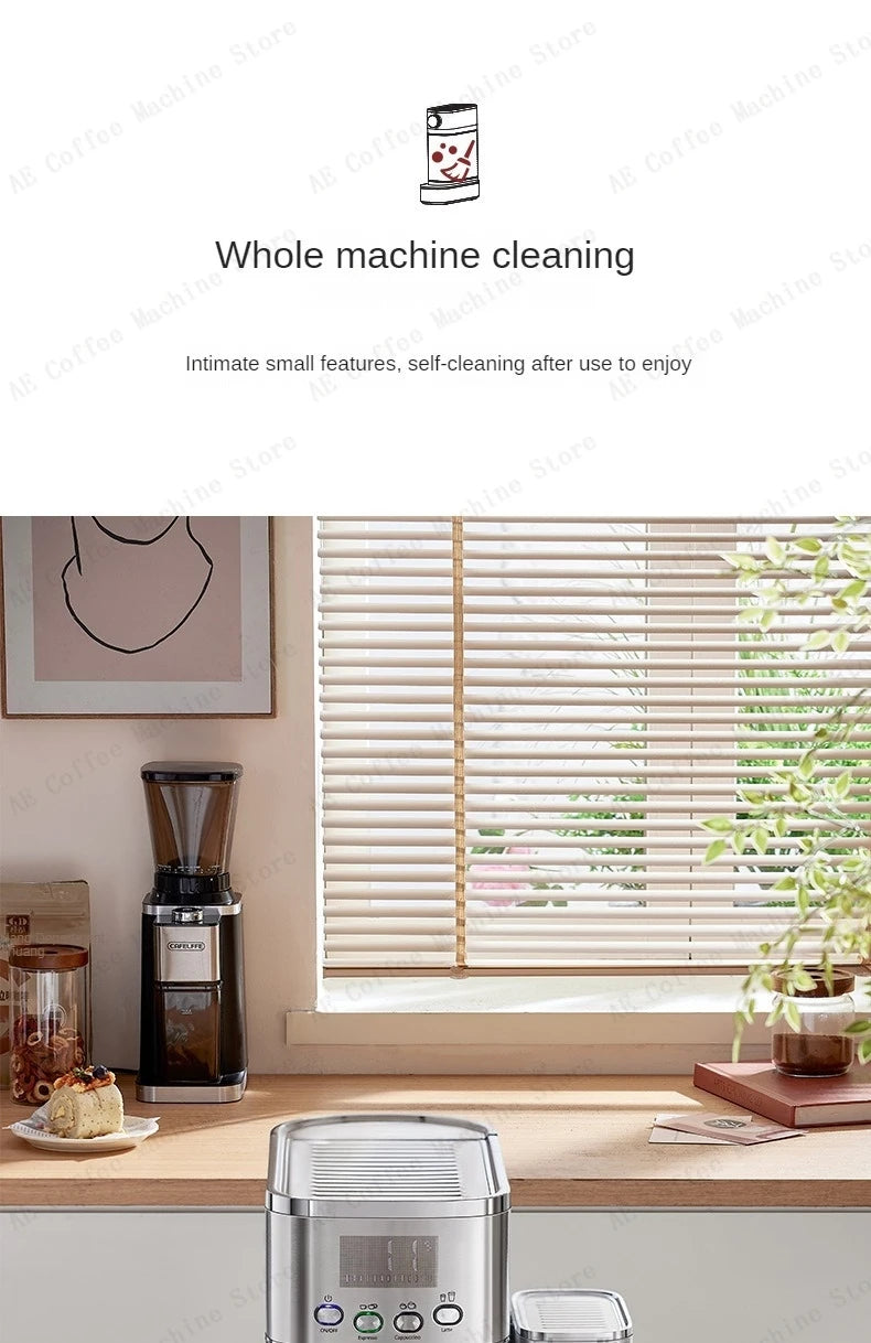 Automatic Coffee and Milk Frother All-in-one Machine 20bar Household Small Espresso Coffee Machine Multi-function Coffee Maker