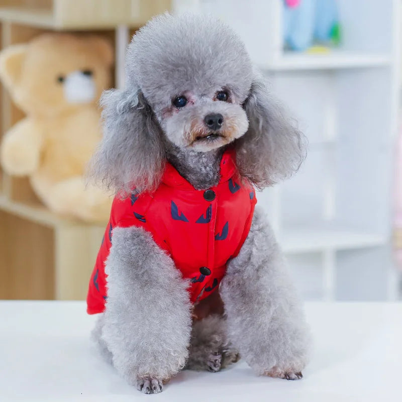 Pet Dog Fashion Winter Coat Small Dog Warm Jacket Stylish Comfortable Insulation Clothing Chihuahua Teddy Poodle Pet Clothing