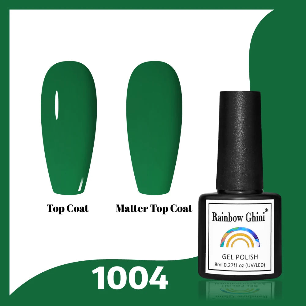 Gel Vernis à ongles semis permanents Paillettes 8Ml 150 couleurs