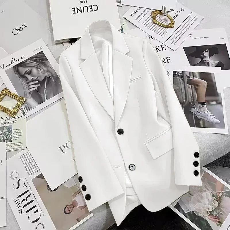 Veste a simple boutonnage slim fit élégant