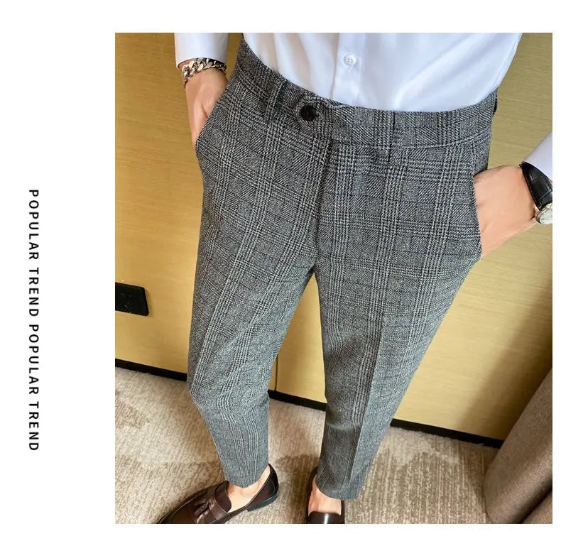 Pantalon a carreaux Printemps/Automne