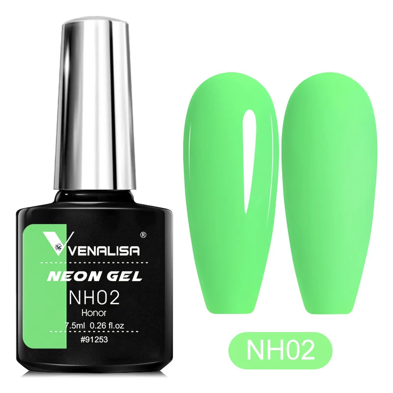 Vernis à ongles en gel néon  pour manucure 7,5 ml