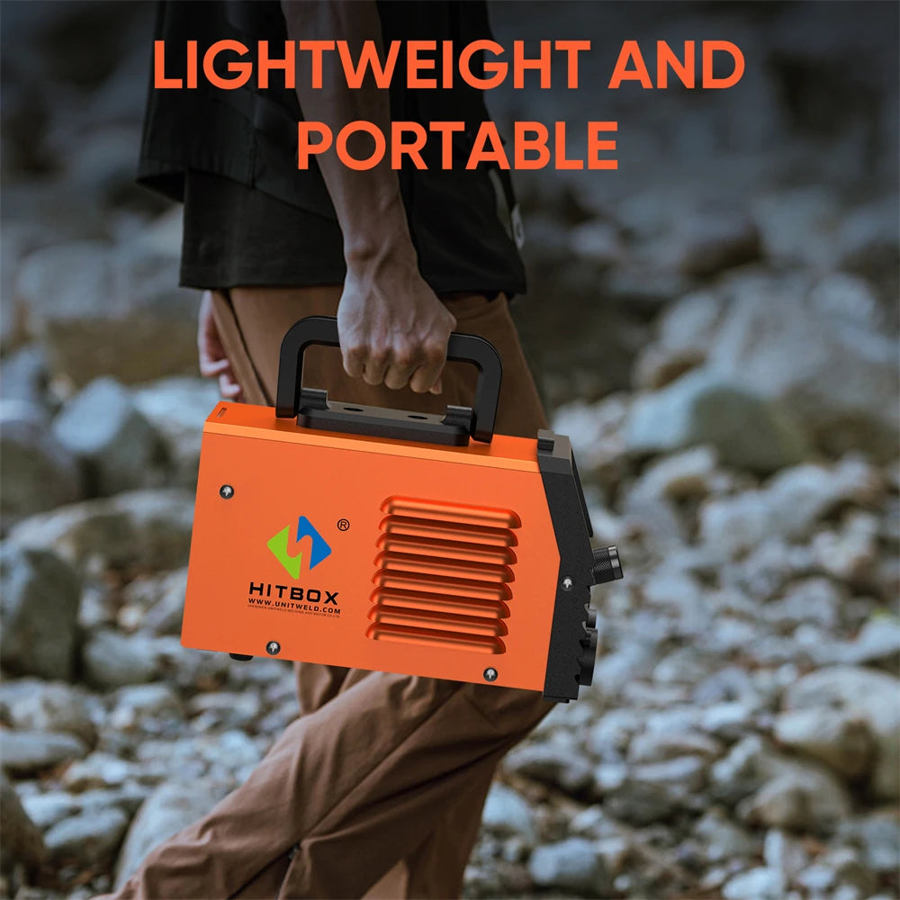 HITBOX ARC200S Welding Machine 2 in 1 ARC MMA LIFT TIG MINI IGBT Inverter LED Digital Display Portable Home Welder 220V 10-200A