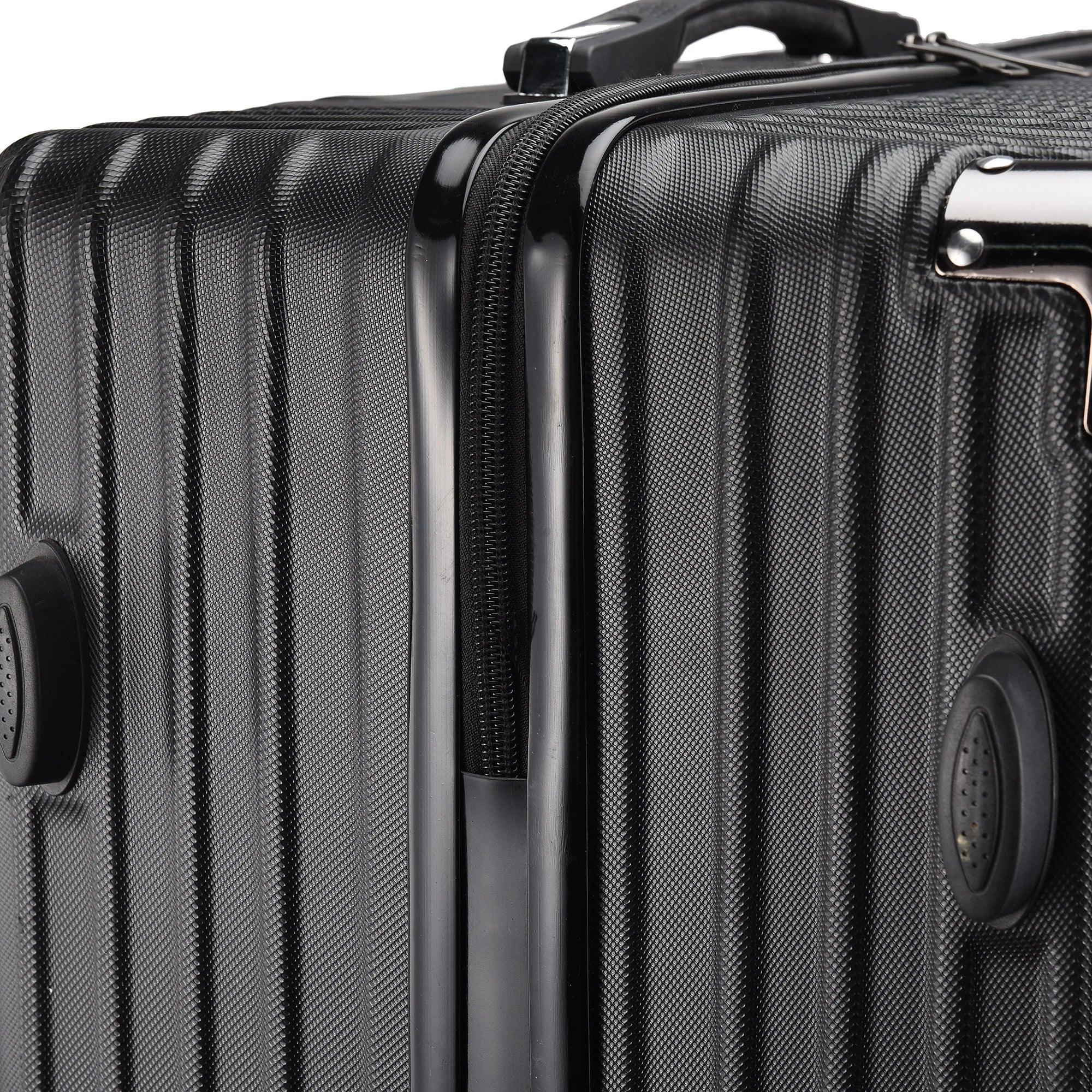 Luggage Set of 3 with Lock, 4 Rolling Spinner Wheels, ABS Lightweight Trolley Travel Suitcase for Hand Luggage Business Trip