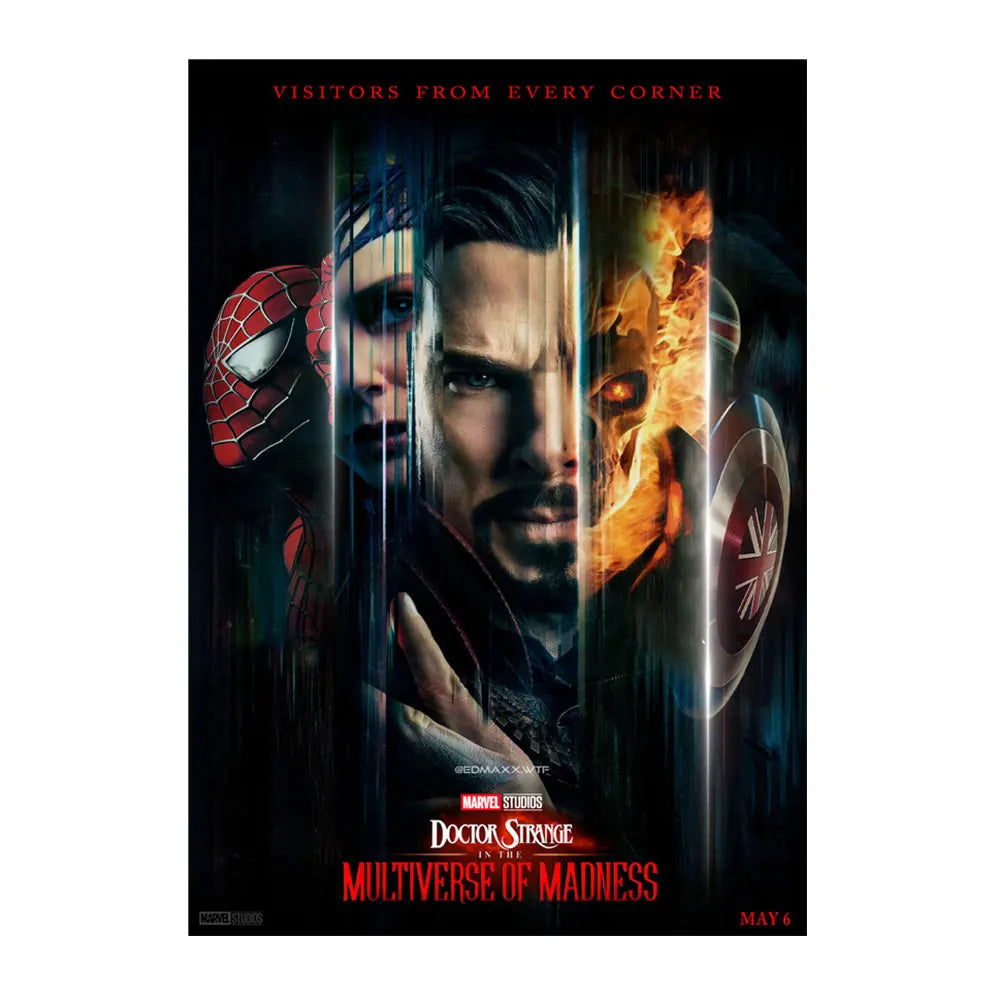 Marvel Marvel Doctor Strange In The Multiverse Of Madness New Movies Poster Films Print Canvas Paintings Room Home Decor